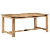 VidaXL Spisebord 180x90x75 cm massivt mangotræ