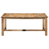 VidaXL Spisebord 180x90x75 cm massivt mangotræ