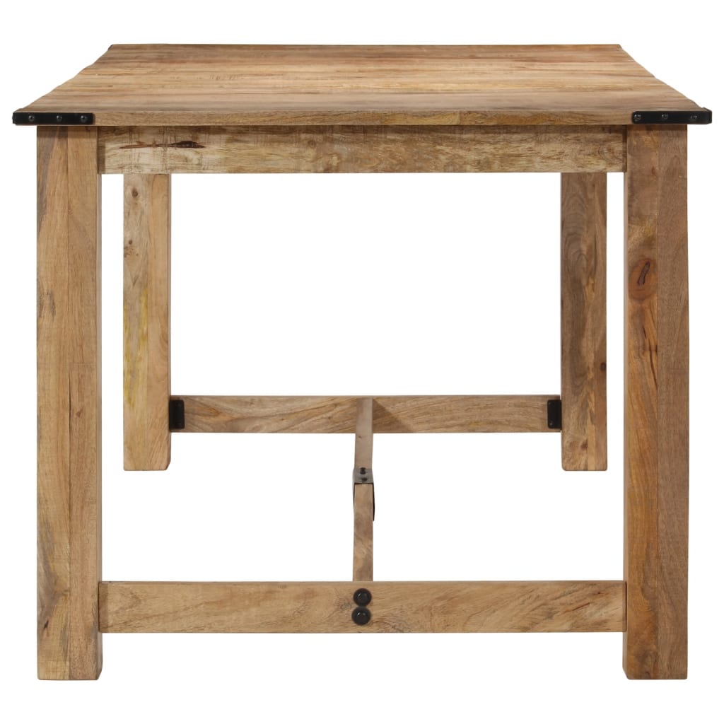 VidaXL Spisebord 180x90x75 cm massivt mangotræ