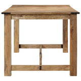 VidaXL Spisebord 180x90x75 cm massivt mangotræ