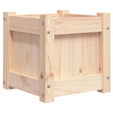 Vidaxx plantekasse 31x31x31 cm massivt fyrretræ