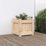 Vidaxx plantekasse 31x31x31 cm massivt fyrretræ