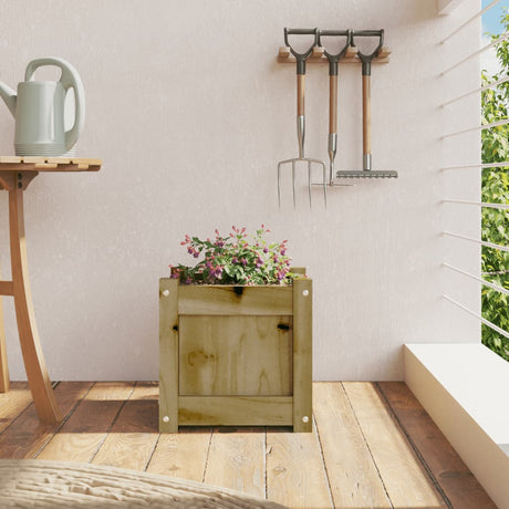 Vidaxx plantekasse 31x31x31 cm imprægneret fyrretræ