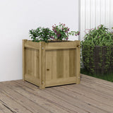 Vidaxx plantekasse 40x40x40 cm imprægneret fyrretræ