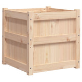 VidaXL plantekasse 50x50x50 cm massivt fyrretræ