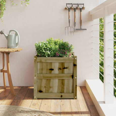 Vidaxx plantekasse 50x50x50 cm imprægneret fyrretræ