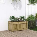 Vidaxx plantekasse 60x31x31 cm imprægneret fyrretræ