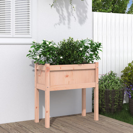 Vidaxx plantekasse med ben 70x31x70 cm massivt Douglas træ