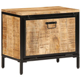 Vidaxx skoskab 60x35x53 cm massivt groft mangotræ