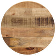 Vidaxl tafelblad rond ø 40x3,8 cm massief ruw mangohout