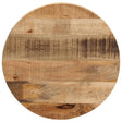 Vidaxl tafelblad rond ø 50x2,5 cm massief ruw mangohout