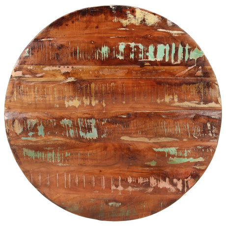 Vidaxl tafelblad rond ø 80x1,5 cm massief gerecycled hout