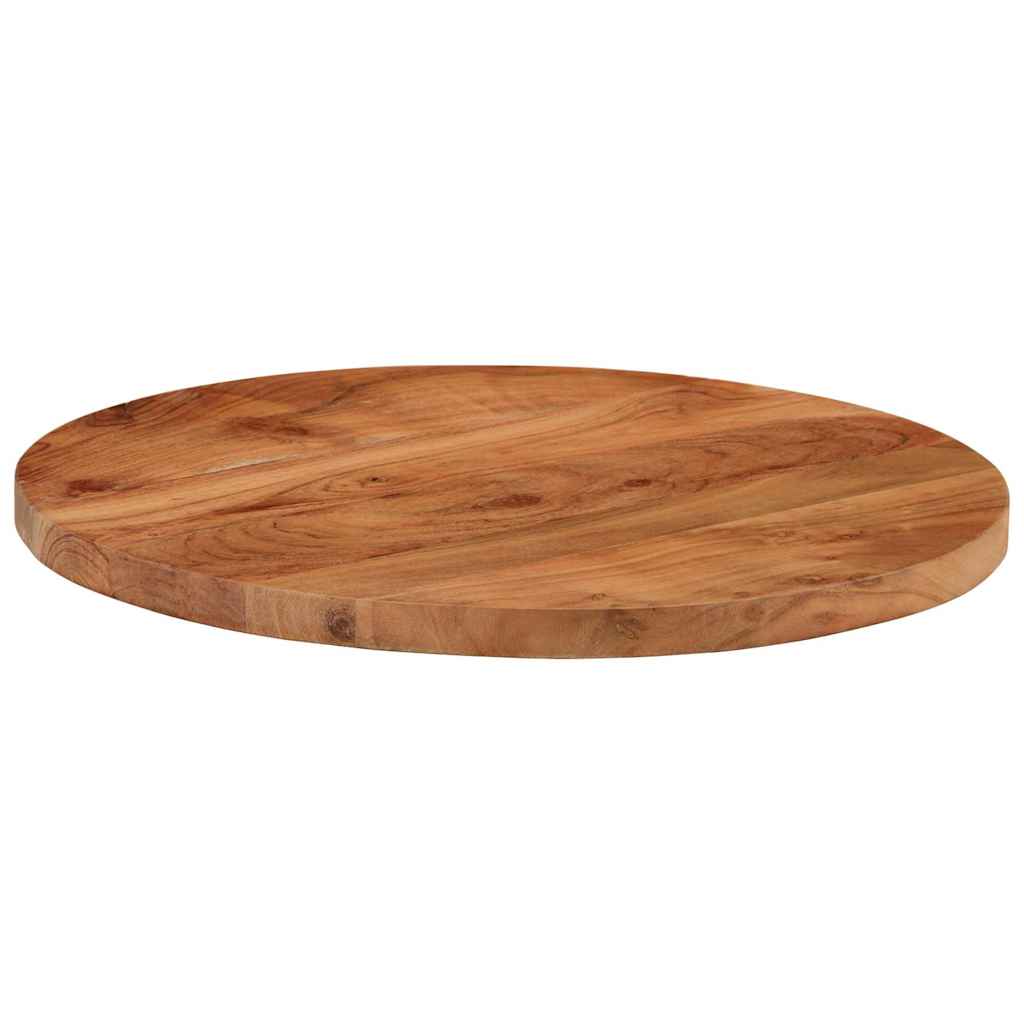 Vidaxl tafelblad rond ø40x2,5 cm massief acaciahout
