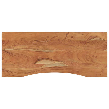 Vidaxl bureaublad rechthoekig 110x50x2,5 cm massief acaciahout