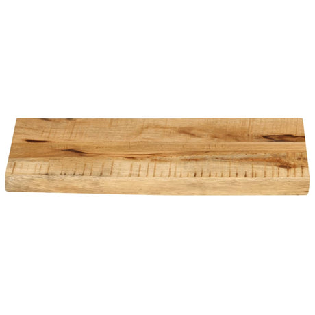 Vidaxl tafelblad met natuurlijke rand 40x30x2,5 cm massief mangohout