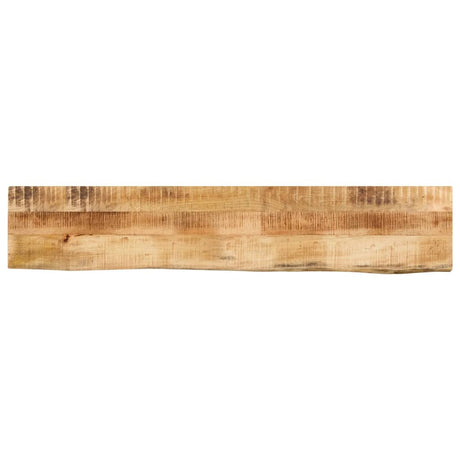 Vidaxl tafelblad met natuurlijke rand 140x40x2,5 cm massief mangohout