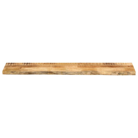 Vidaxl tafelblad met natuurlijke rand 140x40x2,5 cm massief mangohout