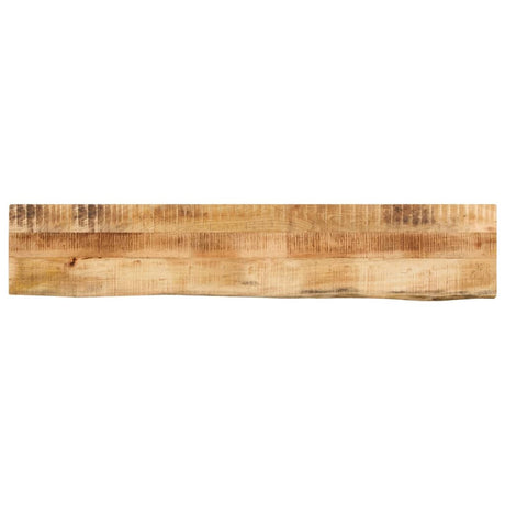 Vidaxl tafelblad met natuurlijke rand 160x40x2,5 cm massief mangohout