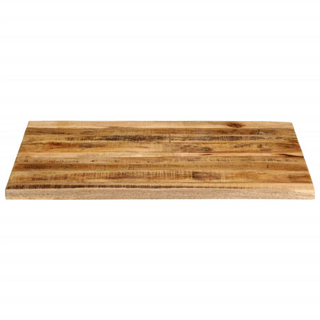 Vidaxl tafelblad met natuurlijke rand 90x80x2,5 cm massief mangohout