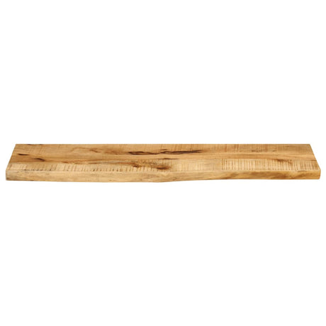 Vidaxl tafelblad met natuurlijke rand 110x20x3,8 cm massief mangohout