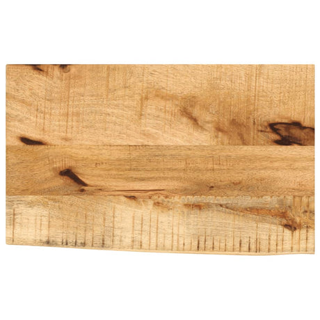Vidaxl tafelblad met natuurlijke rand 40x30x3,8 cm massief mangohout