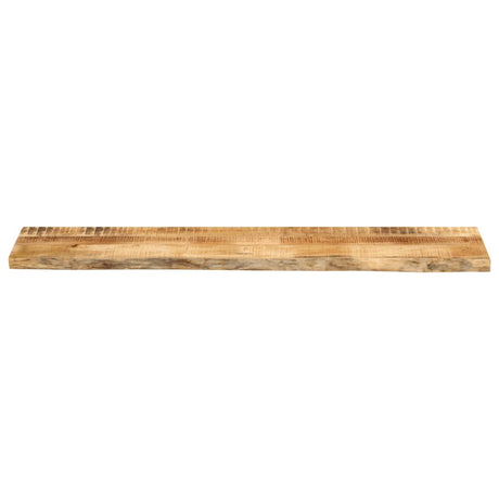 Vidaxl tafelblad met natuurlijke rand 160x40x3,8 cm massief mangohout