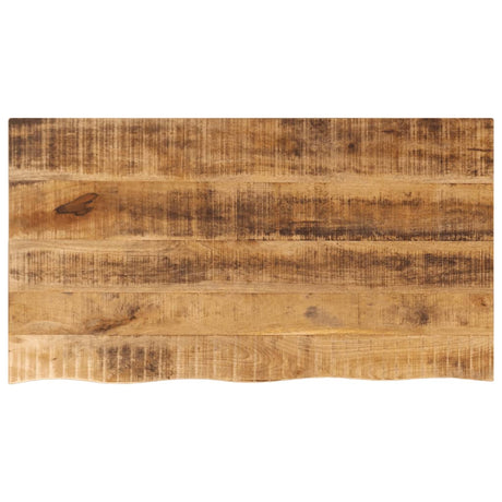 Vidaxl tafelblad met natuurlijke rand 100x60x3,8 cm massief mangohout
