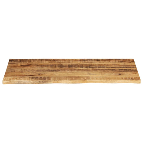 Vidaxl tafelblad met natuurlijke rand 110x60x3,8 cm massief mangohout