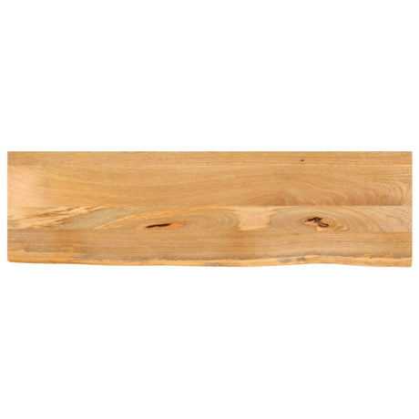 Vidaxl tafelblad met natuurlijke rand 110x20x2,5 cm massief mangohout