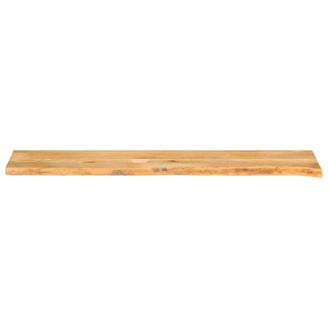 Vidaxl tafelblad met natuurlijke rand 180x30x2,5 cm massief mangohout