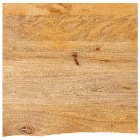 Vidaxl tafelblad met natuurlijke rand 60x60x2,5 cm massief mangohout