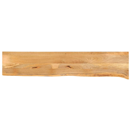 Vidaxl tafelblad met natuurlijke rand 160x40x3,8 cm massief mangohout