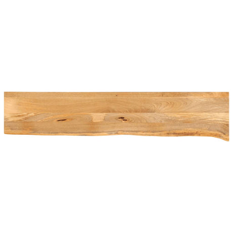 Vidaxl tafelblad met natuurlijke rand 180x40x3,8 cm massief mangohout