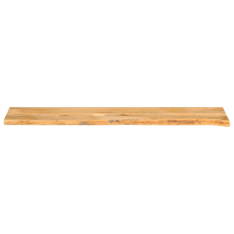 Vidaxl tafelblad met natuurlijke rand 180x40x3,8 cm massief mangohout