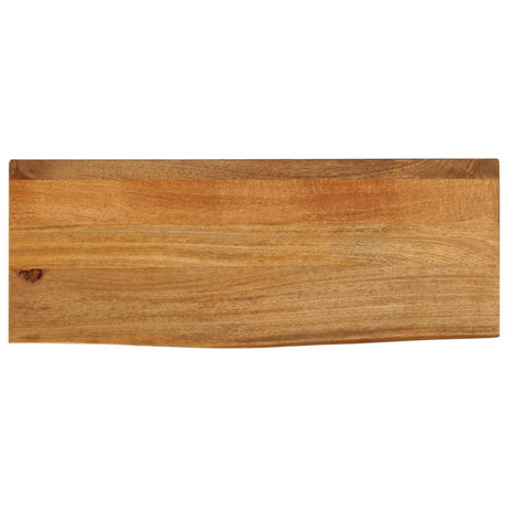 Vidaxl tafelblad met natuurlijke rand 80x20x2,5 cm massief mangohout