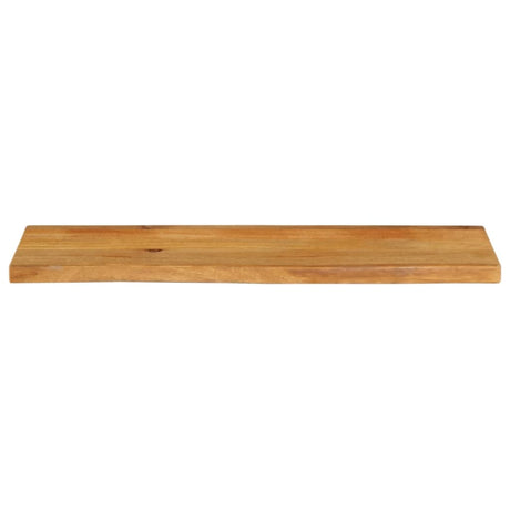 Vidaxl tafelblad met natuurlijke rand 120x20x2,5 cm massief mangohout