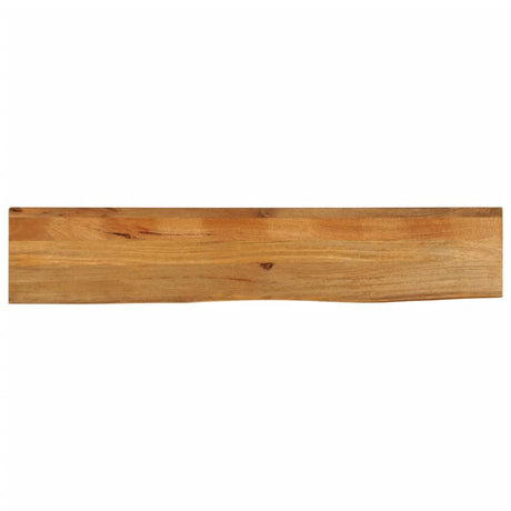 Vidaxl tafelblad met natuurlijke rand 180x20x2,5 cm massief mangohout