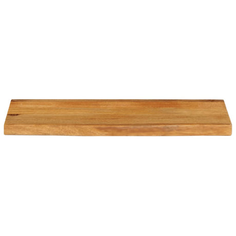 Vidaxl tafelblad met natuurlijke rand 80x30x2,5 cm massief mangohout