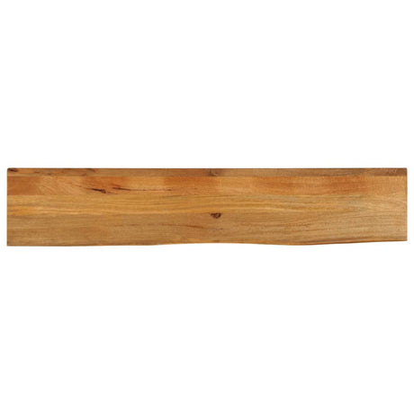 Vidaxl tafelblad met natuurlijke rand 140x30x2,5 cm massief mangohout