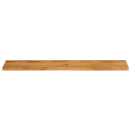 Vidaxl tafelblad met natuurlijke rand 140x30x2,5 cm massief mangohout