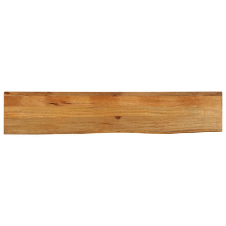 Vidaxl tafelblad met natuurlijke rand 180x30x2,5 cm massief mangohout