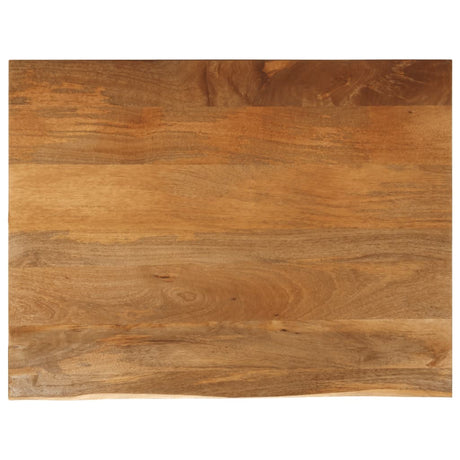 Vidaxl tafelblad met natuurlijke rand 110x80x2,5 cm massief mangohout