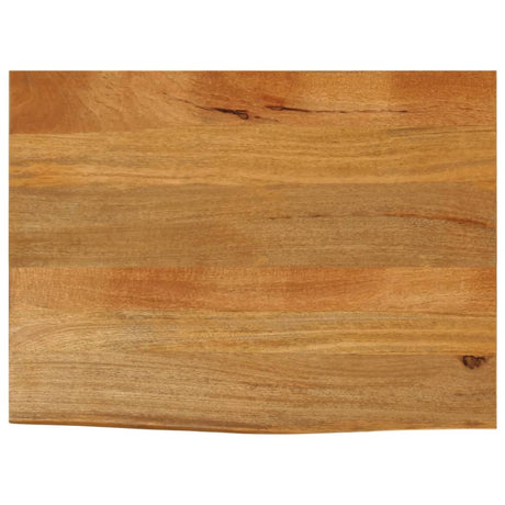 Vidaxl tafelblad met natuurlijke rand 90x60x3,8 cm massief mangohout
