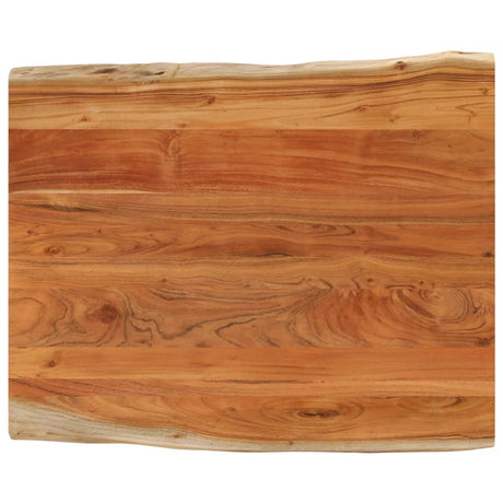 Vidaxl tafelblad rechthoekig natuurlijke rand 90x80x2,5 cm acaciahout