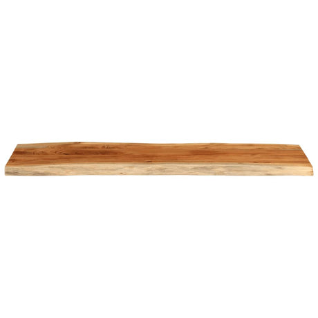 Vidaxl tafelblad rechthoekig natuurlijke rand 140x40x3,8 cm acaciahout