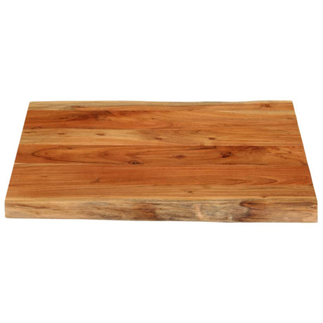 Vidaxl tafelblad vierkant natuurlijke rand 60x60x3,8 cm acaciahout