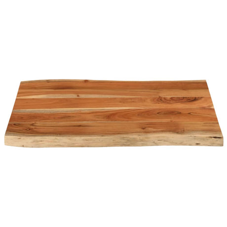 Vidaxl tafelblad rechthoekig natuurlijke rand 70x60x3,8 cm acaciahout