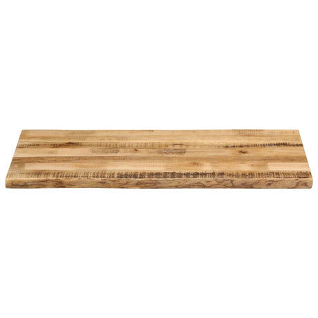 Vidaxl tafelblad met natuurlijke rand 100x60x2,5 cm massief mangohout