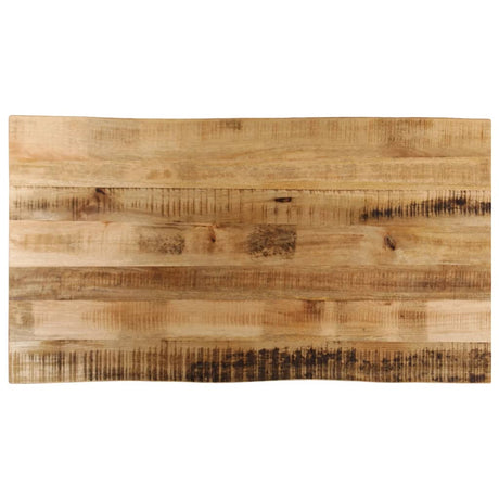 Vidaxl tafelblad met natuurlijke rand 120x60x2,5 cm massief mangohout