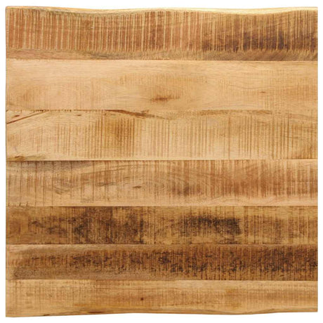 Vidaxl tafelblad met natuurlijke rand 40x40x3,8 cm massief mangohout